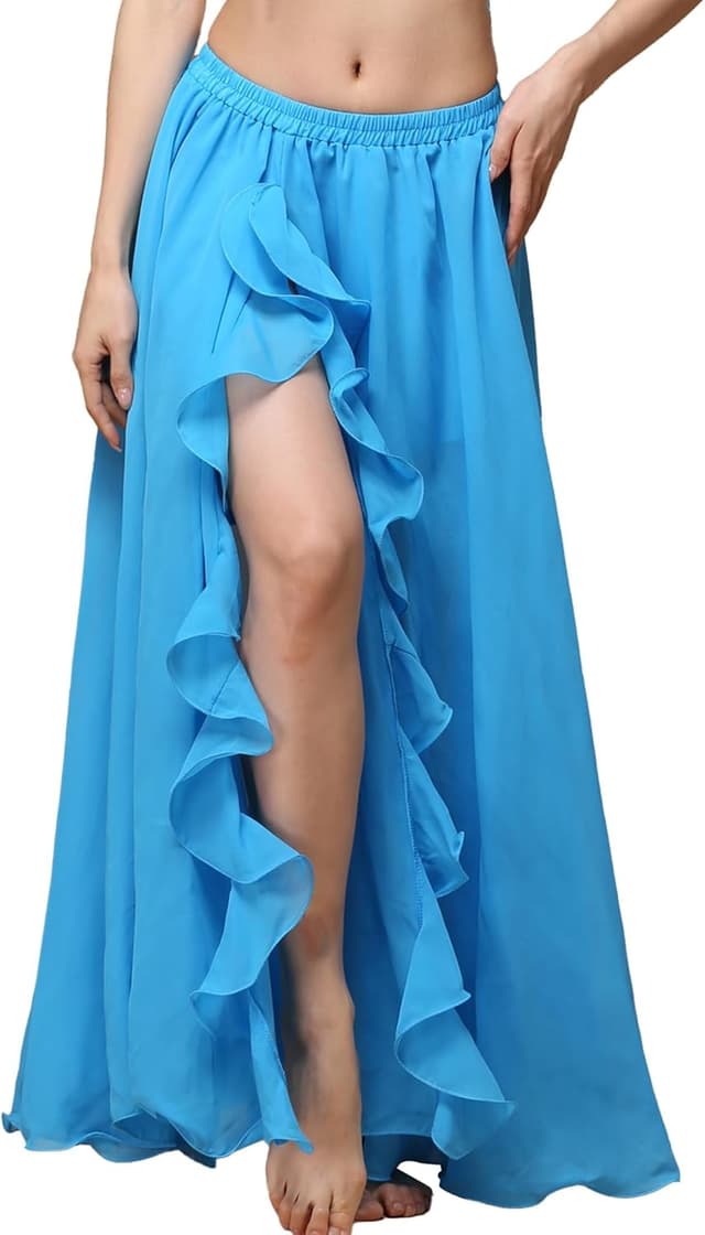 Imagen de MUNAFIE Damen Langer Rock Bauchtanz en OfertitasTOP