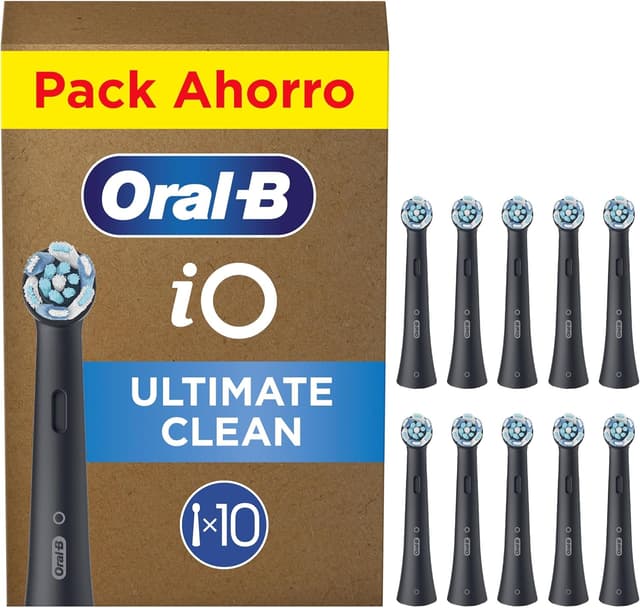 Imagen de Oral-B iO Ultimate Clean 🤍 Pack de 10 Cabezas Originales en OfertitasTOP