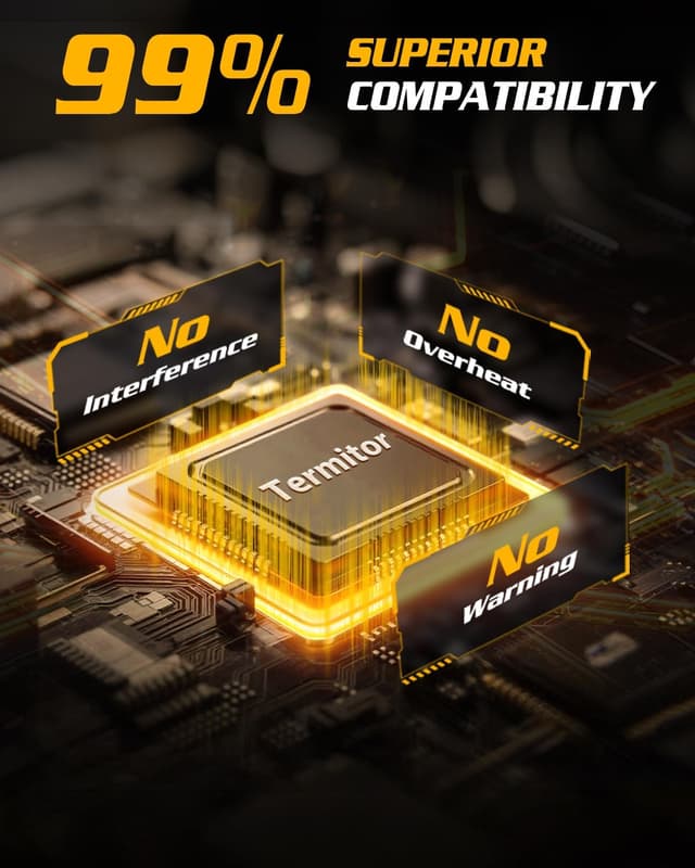 Thumbnail 6 de FAHREN 2026 Upgraded HB3/9005 LED Bulb (9005/HB3) — 80,000LM 6500K, Cooling Fan, CANbus-Ready, IP68, Pack of 2