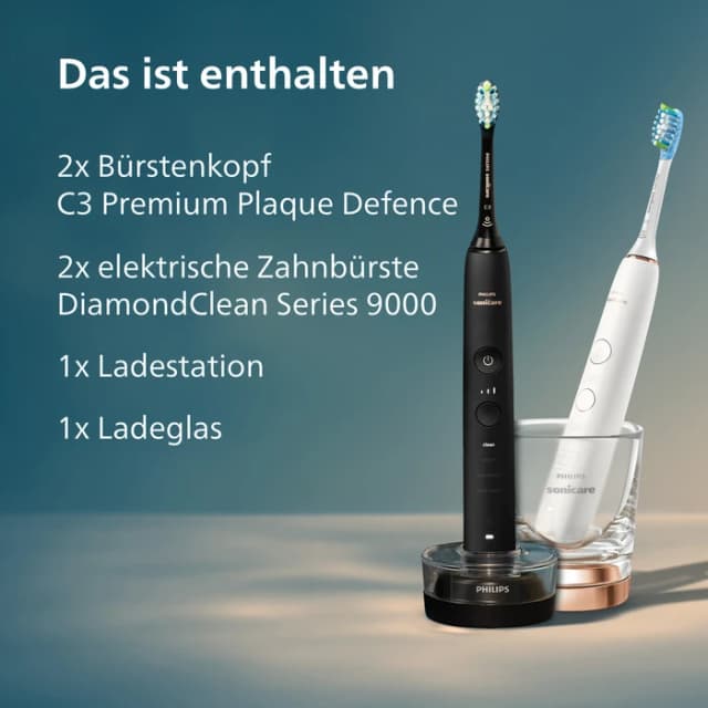 Thumbnail 15 de Philips Sonicare DiamondClean 9000 HX9914/57 elektrische Zahnbürste