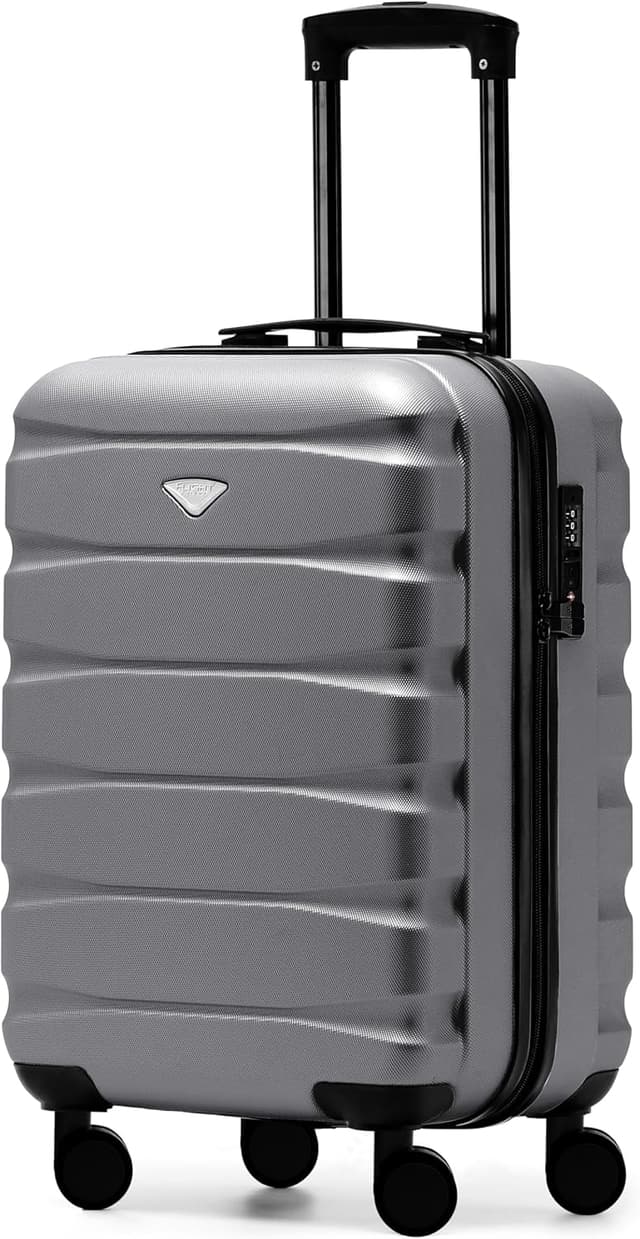 Detalle de Flight Knight valigia rigida in ABS a 4 ruote da cabina 55x35x25 cm (40 L)