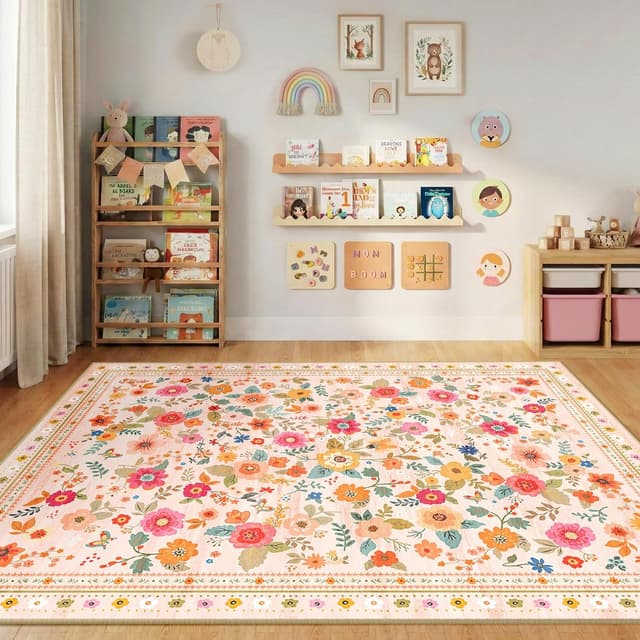 Detalle de INOVADAY tapis fleuri 180x270 cm
