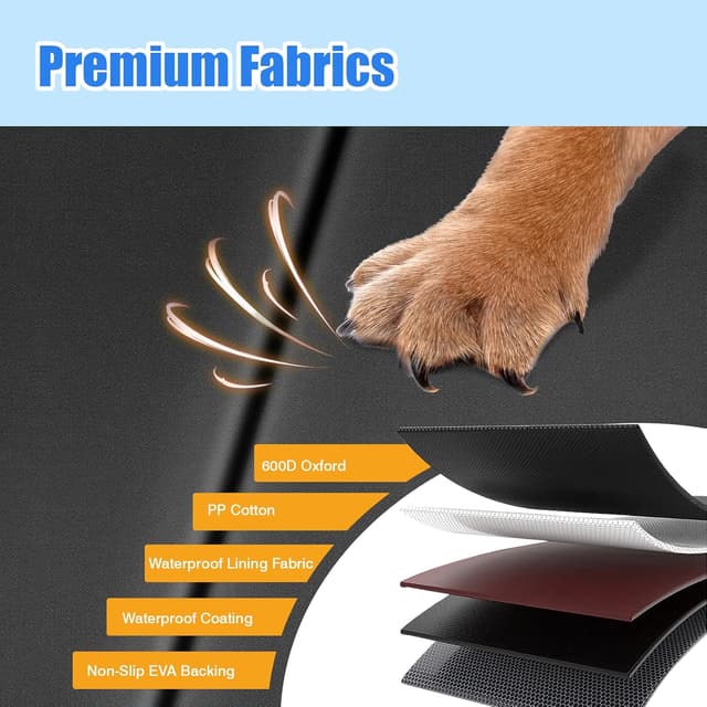 Thumbnail 5 de AiQInu Protection Coffre Voiture Chien 184x105cm