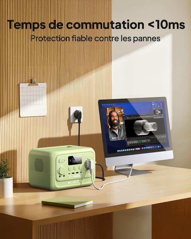 Detalle 2 de BLUETTI Elite 30 V2 Générateur portable 288Wh ⚡