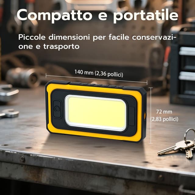 Thumbnail 5 de Wigearss Torcia LED 1500 lumen