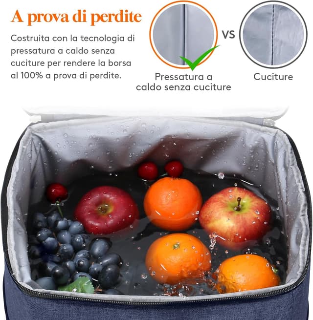 Thumbnail 5 de Lifewit Zaino Frigo Termico 26L