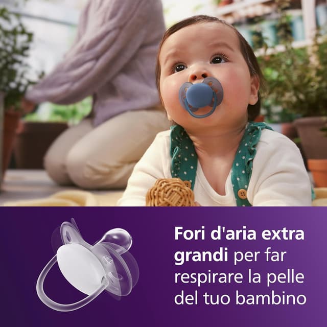 Detalle 2 de Philips Avent Chupete Ultra Soft 6-18 mesi 4 pz