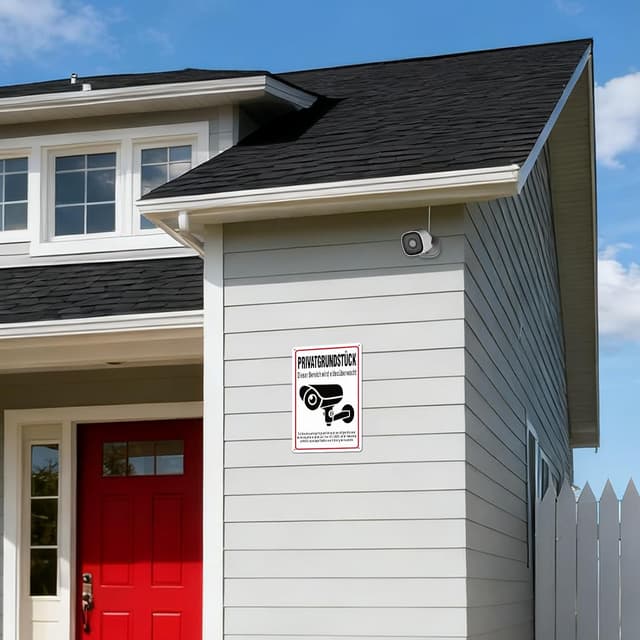 Thumbnail 6 de SINMAO Schild Videoüberwachung 30x20 cm Alu