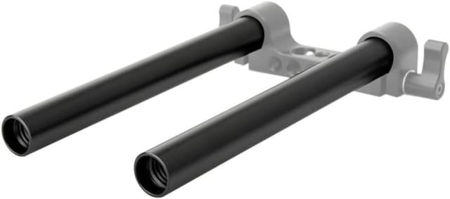Detalle de NICEYRIG Standard 15mm Aluminium Alloy Rods (M12, 20cm) for 15mm Rod Rail System