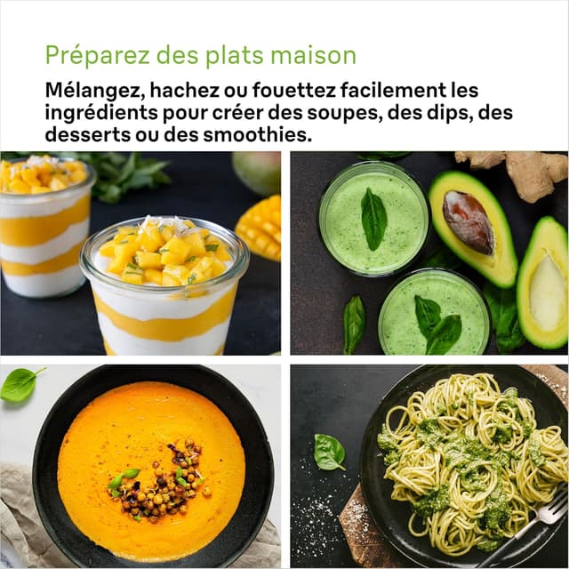 Thumbnail 6 de Braun MultiQuick 5 MQ50.236M mixeur plongeant 1000W