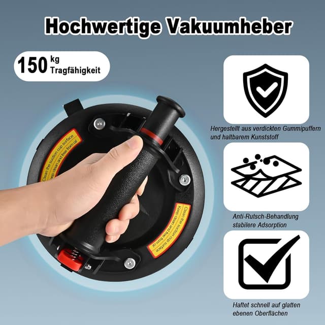 Thumbnail 2 de Philtool Glassauger 2er-Set 8" Saugheber