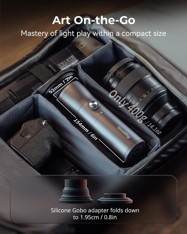 Thumbnail 5 de SMALLRIG RF10C 7500mAh Fotoleuchte