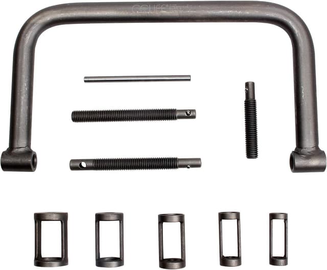 Detalle de CCLIFE Compressore Molle con valvola universale, set da 10 pezzi per gamma 16–30 mm (con custodia portatile)