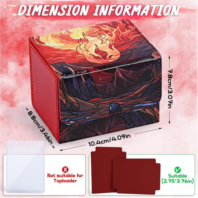 Thumbnail 3 de UAONO Deck Box MTG 120+ Karten