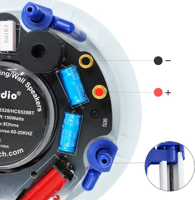 Detalle 2 de Herdio 5.25 altoparlanti a soffitto 300W