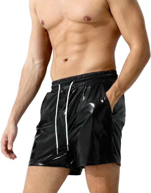 Imagen de Casey Kevin Reflective Metallic Shorts en OfertitasTOP