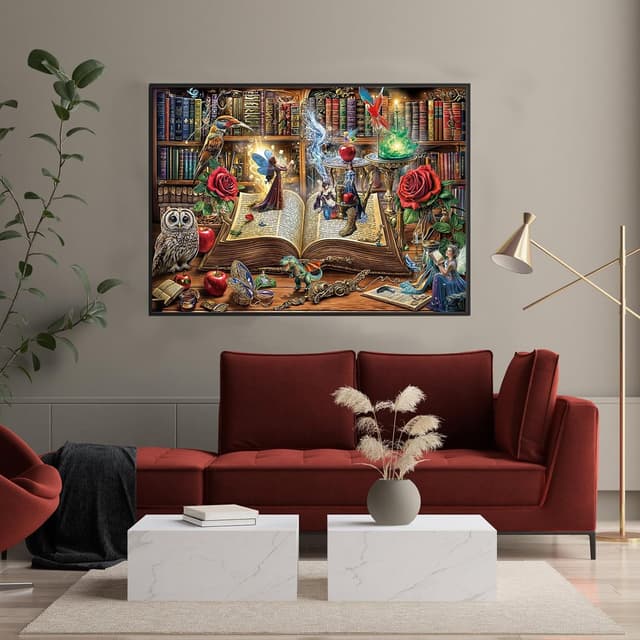 Thumbnail 6 de Puzzles 1000 Pieces Magic Book House 70x50cm