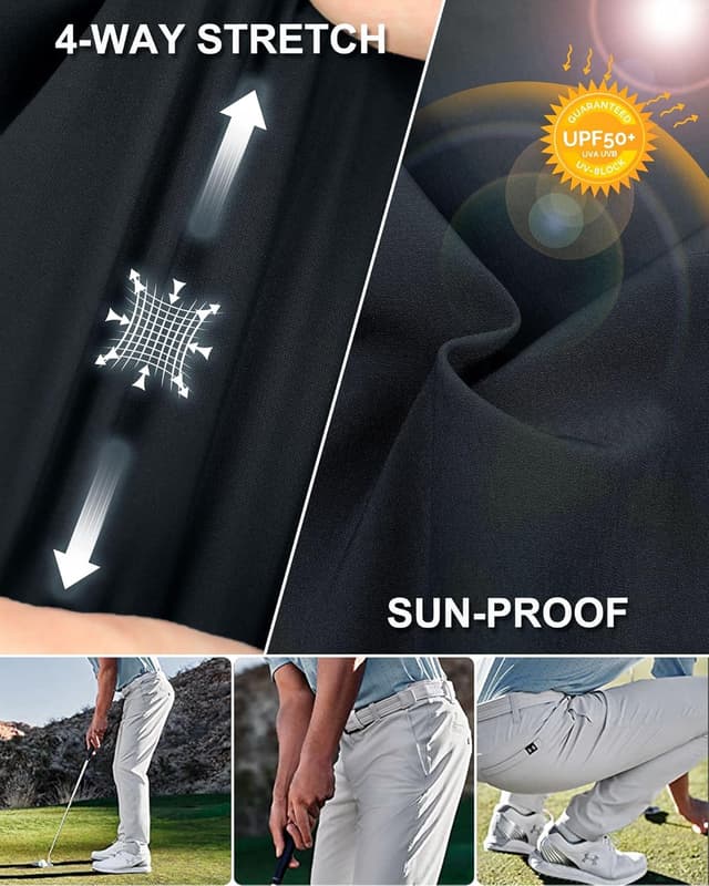 Detalle de 33,000ft Herren Golfhose mit Stretch