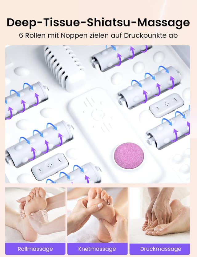 Thumbnail 3 de RIKE Fußbad Faltbares PTC-Heizung & Massage