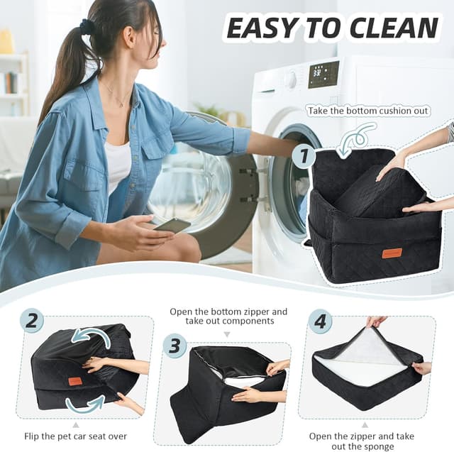 Thumbnail 4 de Hunde Autositz 20,7 Zoll für Rückbank