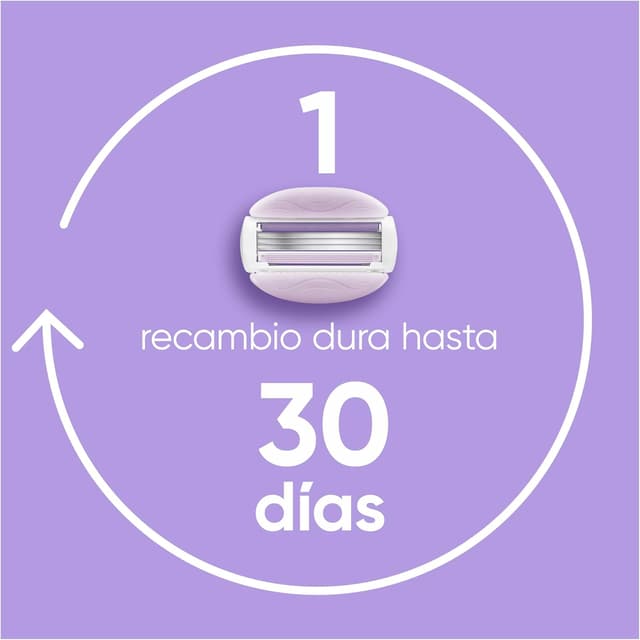 Thumbnail 4 de Venus Gillette Comfortglide Breeze 🌸 Pack 10 Recambios