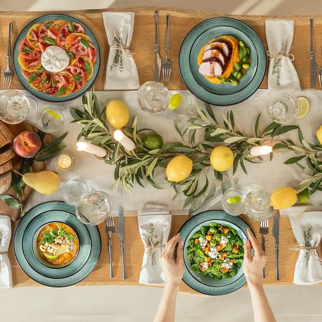 Thumbnail 6 de Twinzee 6 Assiette Dessert Sage ⚙