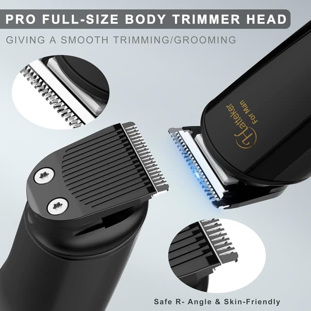 Detalle de Hatteker 6-in-1 body groomer trimmer