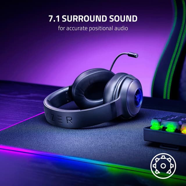 Thumbnail 5 de Razer Kraken V3 X Wired USB Gaming Headset 7.1
