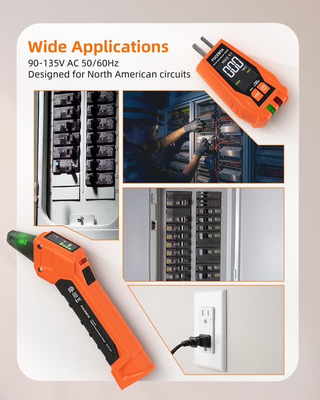 Thumbnail 5 de Focemta Circuit Breaker Finder 90-135V 🛠