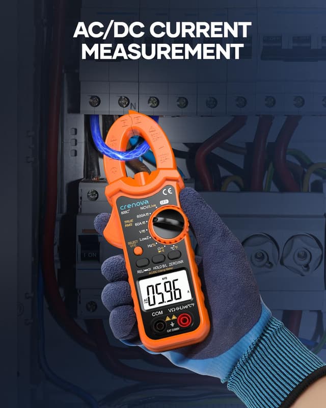 Detalle 2 de Crenova Klemme Meter 600A TRMS