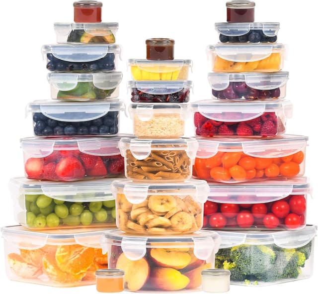 Thumbnail 6 de RockBerry 50 Food Storage Containers 🍱