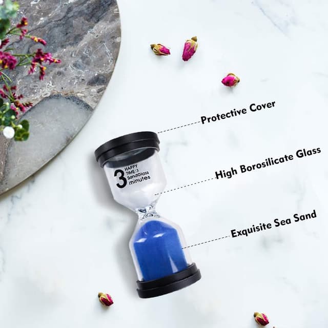 Detalle 2 de Comsmart Sand Timer 6pc set 1–30 min