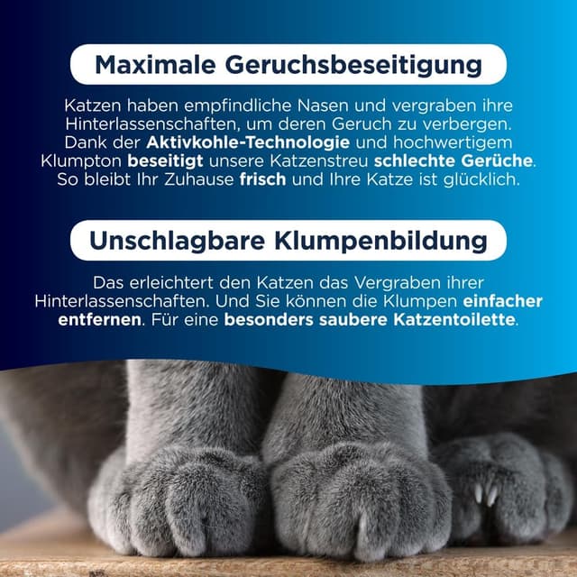 Detalle de Ever Clean Senior Cat Klumpstreu für Katzen – 20 l Beutel