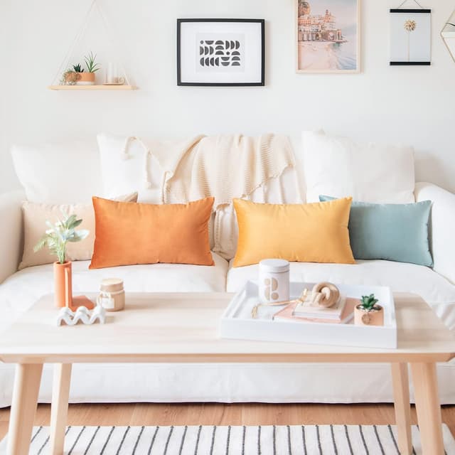 Thumbnail 1 de MONDAY MOOSE 12x20 Velvet Throw Pillow Covers ๐