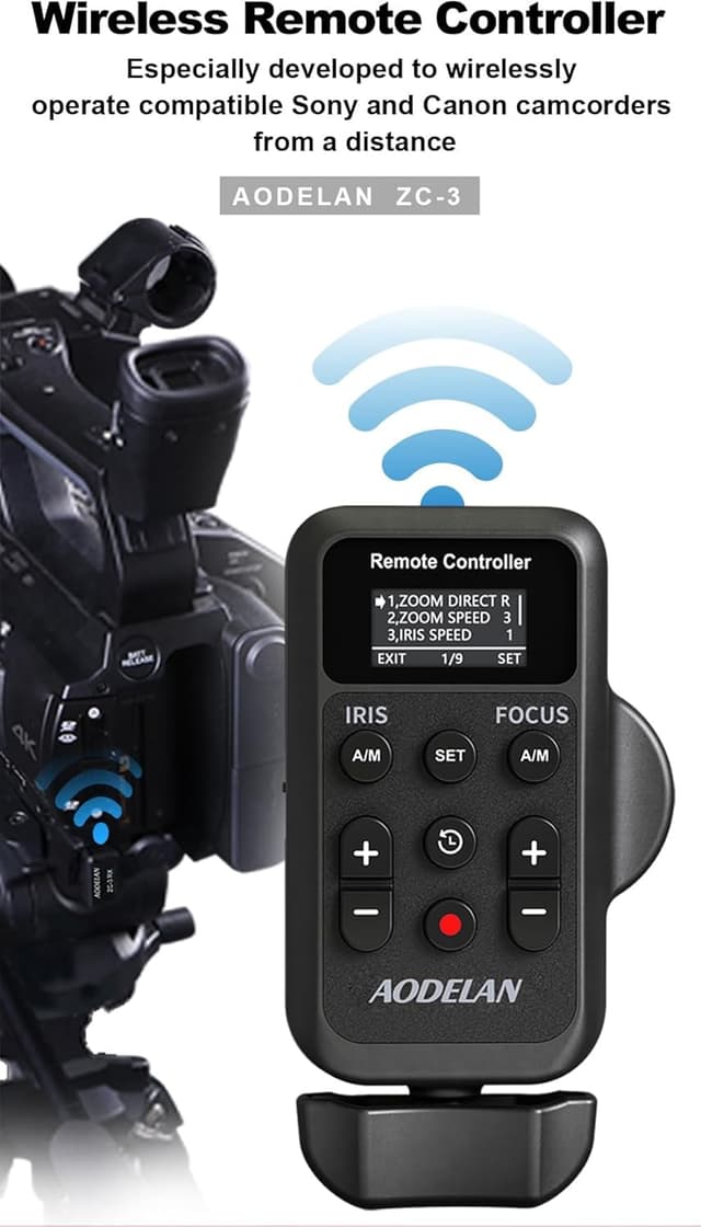 Detalle de FCD TRUST Wireless LANC Remote, Zoom control