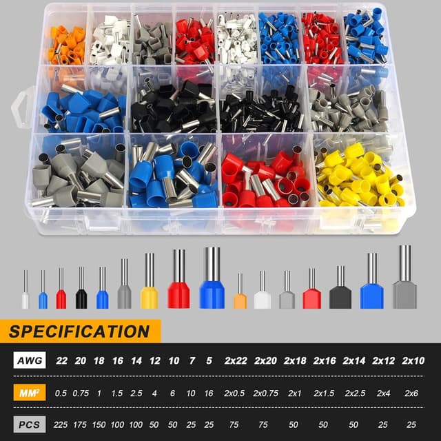 Detalle 2 de Ferrule Crimping Tool Kit ferrule crimping tool kit