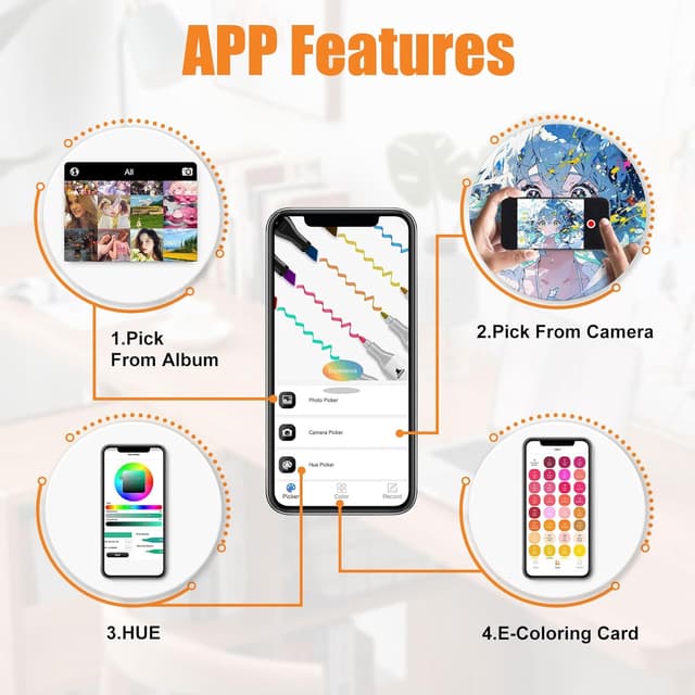 Detalle 2 de AEDAGA 204 alcohol markers set