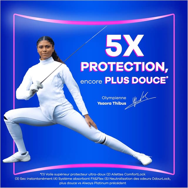 Thumbnail 1 de Always Platinum Normal Taille 1