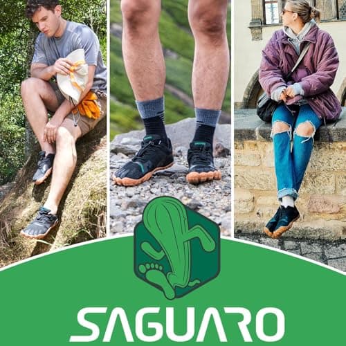 Detalle 2 de SAGUARO Zapatillas trail descalzas 42 EU
