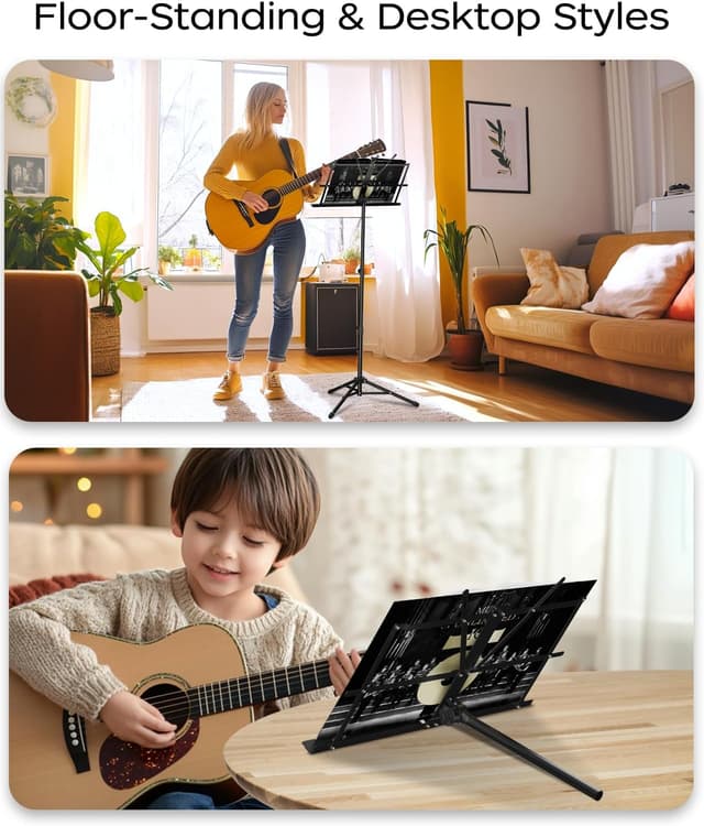 Thumbnail 1 de K KASONIC Notenständer 2‑in‑1