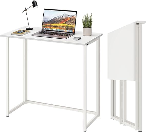 Detalle de Dripex Mesa Escritorio Plegable Compacta 🖥️ para Estudio y Oficina