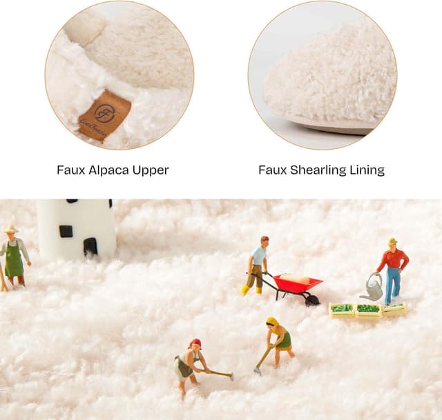 Thumbnail 4 de EverFoams Women's Cosy Alpine Shearling Memory Foam slippers