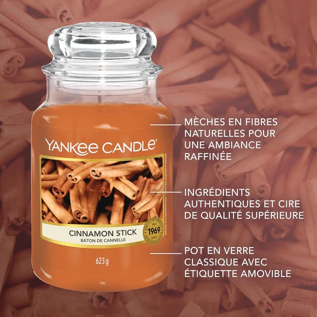 Thumbnail 4 de Yankee Candle Bâton de cannelle 150 h
