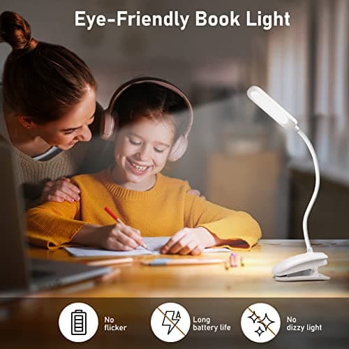 Thumbnail 6 de Diboniur Lampara Escritorio Pinza 3 modos