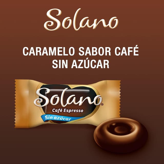 Detalle de Solano Caramelo Cremoso Café Sin Azúcar, 1kg - Halloween