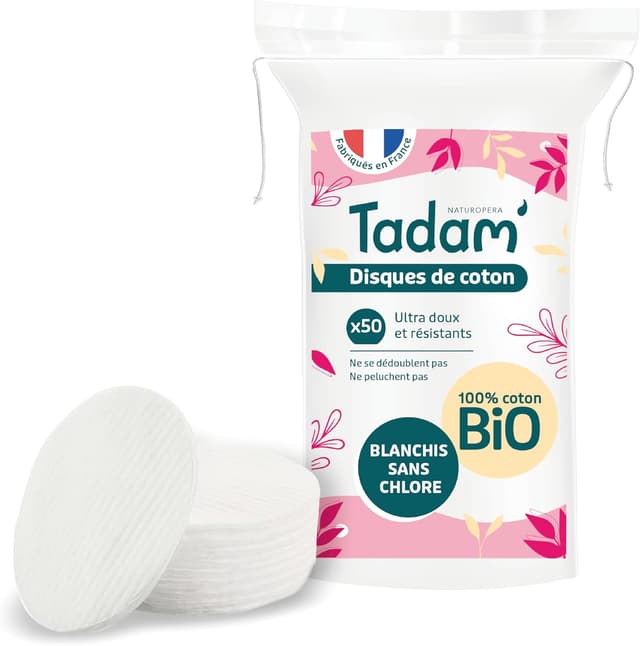 Thumbnail 1 de TADAM' 600 disques coton bio 100%