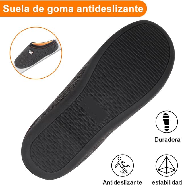 Thumbnail 4 de BIAL Zapatillas Casa Hombre Felpa