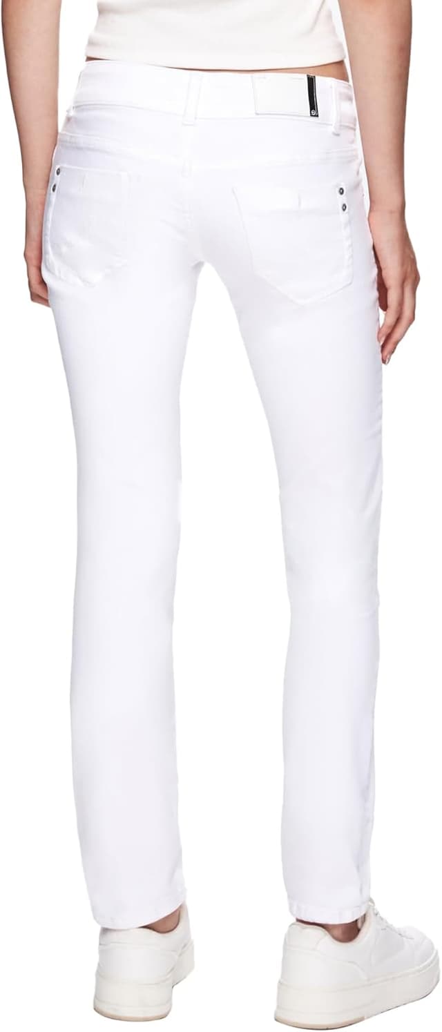 Detalle de LTB Molly 200 Damen Jeans White Light Wash