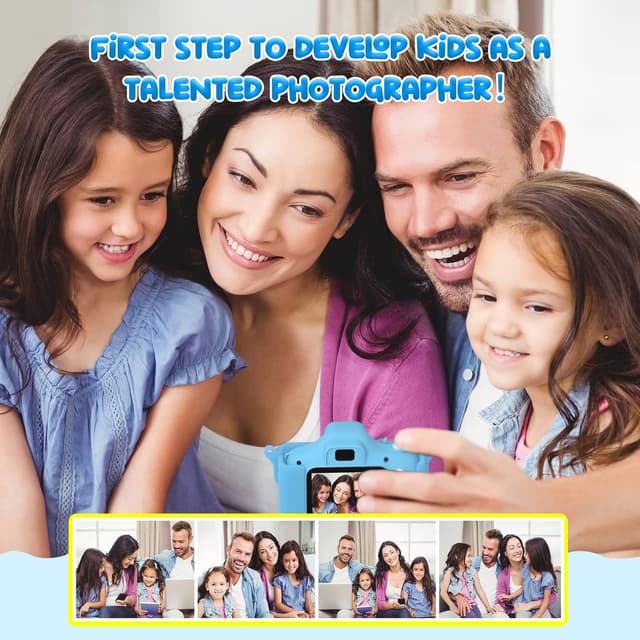 Thumbnail 5 de Kinder Kamera 2.0" Display, 1080P HD für Kinder