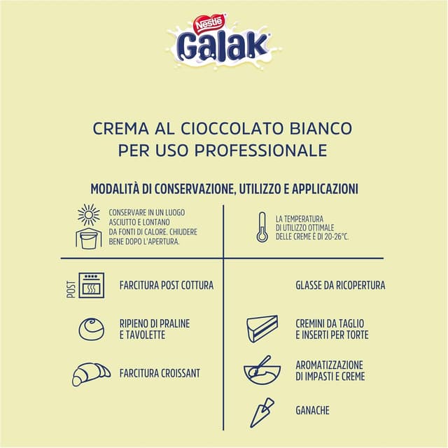 Thumbnail 2 de MILKYBAR Untable de Chocolate Blanco 3kg 🍫